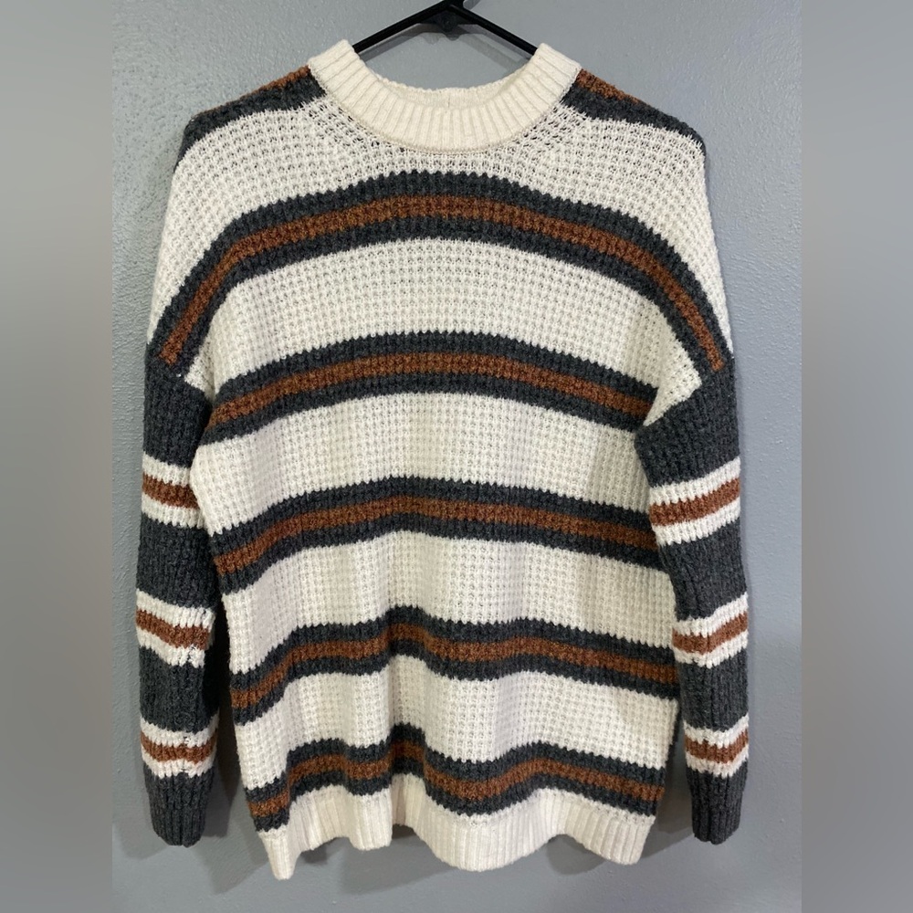 Striped Knit Sweater